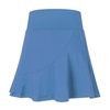Jupe de sport 2 en 1 pour femmes avec poches pour shorts Jupes athlétiques taille haute à volants à séchage rapide pour l