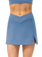 Jupes de tennis pour femmes avec poches 2-en-1 Liner Shorts pour entraînement Golf Sportwear