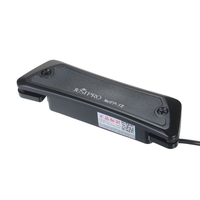 JUSTPRO ramassage de trou de son magnétique passif de haute qualité Humbucker double bobine pour guitare folk