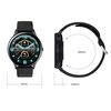 K21 Montre Intelligente Thermomètre corporel Bracelet Tracker Fitness Bracelet Sport Intelligent Moniteur de Sommeil de Fréquence Cardiaque Bracelet Test de Pression Artérielle Écran Couleur IP68 Message Imperméable à L