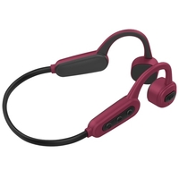 K8 Casque à conduction osseuse sans fil BT 5.0 Écouteurs Sports de plein air Casque de natation IPX8 Étanche à la sueur avec écouteurs Mains libres avec microphone Mémoire 16G