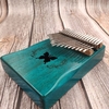 Kalimba Mbira Thumb Finger Piano Portable 17 touches en bois massif Instrument de musique cadeau pour les amateurs de musique débutants