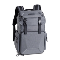 K&F CONCEPT Camera Backpack Sac de rangement pour photographie étanche avec boucle de verrouillage de diviseur amovible