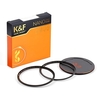 K&F CONCEPT NANO-X-1/8 Filtre de diffusion de filtre de mise au point douce avec film vert FMC étanche à la poussière pour objectif de caméra 49 mm de diamètre