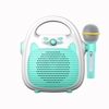 Karaoké haut-parleur de karaoké Portable Rechargeable avec Microphone BT / carte mémoire / lumières de connectivité USB pour garçons filles