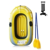Kayak portatif de PVC de bateau de pêche de canoë de bateau gonflable épaissi par personne seule avec la pompe