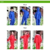 Kids Raincoat Vêtements de pluie respirant Imperméable Imperméable Pour Enfants Garçons Filles Étudiants Rainsuit À Capuche Haute Visibilité Imperméable Réfléchissant