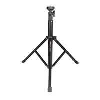 KINGJOY Support de trépied réglable en aluminium 3KG Charge utile 5 sections 144cm / 56, 7 pouces
