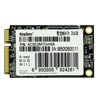 KingSpec MSATA MINI PCI-E 256 G MLC SSD Flash numérique lecteur à état solide périphériques de stockage pour ordinateur de bureau PC portable