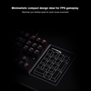 Kingston HyperX Alliage FPS Pro Clavier mécanique Cherry MX Claviers de jeu Rétro-éclairage LED Anti-fantômes Clignotant N inversion complète Cerise MX Bleu (Clicky)
