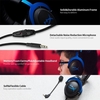 Kingston HyperX Cloud Gaming Casque de jeu monté sur la tête avec contrôle audio en ligne Microphone détachable pour PS4 PS5 Xbox PC