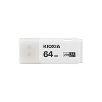 KIOXIA U301 32 Go / 64 Go / 128 Go Clé USB USB3.2 Interface USB3.2 Haute Vitesse Portable Mini U Disque Bureau pour PC / Ordinateur Portable Blanc