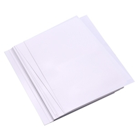 Kit de 25 feuilles de films rétractables imprimables blancs