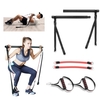 Kit de barre de Pilates détachable portable avec bandes de résistance poignées 60lb / 120lb / 180lb pour les exercices d