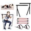 Kit de barre de Pilates détachable portable avec bandes de résistance poignées 60lb / 120lb / 180lb pour les exercices d