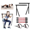Kit de barre de Pilates détachable portable avec bandes de résistance poignées 60lb / 120lb / 180lb pour les exercices d