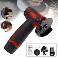 Kit de broyage à angle de brosse sans fil 12V,  disque de dégissage 3 pouces/76mm,  outil de broyage à angle léger