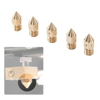 Kit de buses universel pour imprimante Creality 3D Extrudeuse en laiton Taille de la tête d