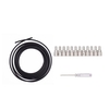 Kit de câbles DC sans soudure compacts Câbles de pédalier de guitare bricolage Longueur personnalisée