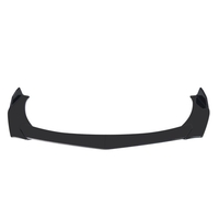 Kit de corps de lèvre de pare-chocs avant de voiture 4 pièces Splo Spoiler Splitter ABS pare-chocs Canard Splitter universel