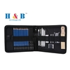 Kit de dessin au crayon professionnel H&B 32 pièces