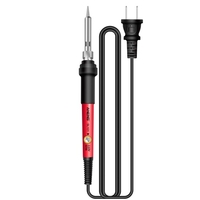 Kit de fer à souder électrique ANENG SL101 60W Conception thermostatique à température réglable à 6 niveaux avec pointes à souder Pince à souder pour le câblage de soudage