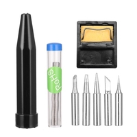 Kit de fer à souder numérique 90W LED ensemble de fer à souder électrique température réglable fer à souder électrique 4 fils outils de soudage avec veille automatique