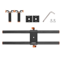 Kit de fixation à double poignée Andoer Fixations à vis 1/4 "Poignée longue pour stabilisateur Zhiyun Feiyu