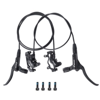 Kit de leviers de frein avant gauche et droite pour frein à huile vtt pour guidon de VTT 22, 2 mm