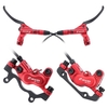 Kit de leviers de frein avant gauche et droite pour frein à huile vtt pour guidon de VTT 22, 2 mm