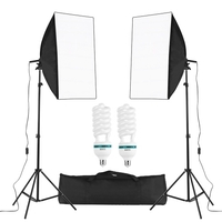 Kit de lumière Softbox pour parapluie de studio de photographie professionnelle