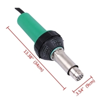 Kit de machine de soudage à air chaud 1600W Ensemble d
