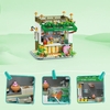 Kit de maison de poupée bricolage en bois Kit de maison de poupée miniature bricolage cadeau de Noël jouet parent-enfant