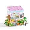 Kit de maison de poupée bricolage en bois Kit de maison de poupée miniature bricolage cadeau de Noël jouet parent-enfant