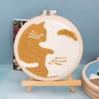 Kit de matériel de broderie bricolage Poke Set de broderie