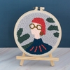 Kit de matériel de broderie bricolage Poke Set de broderie