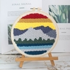 Kit de matériel de broderie bricolage Poke Set de broderie