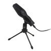 Kit de microphone USB Ordinateur PC Microphone à condensateur Micro omnidirectionnel avec trépied Plug and Play pour ordinateur de bureau Ordinateur portable Conférence Chant Enregistrement Streaming Podcasting Gaming