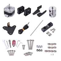 Kit de mise à niveau de vis mère double axe Z 42-34 moteur pas à pas 365mm T8 vis mère