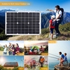 Kit de panneau solaire flexible double USB 18W Panneau solaire monocristallin USB double