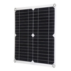 Kit de panneau solaire monocristallin 18V 25W double USB chargeur de téléphone portable camping en plein air étanche avec contrôleur solaire 12/24V 60A PWM