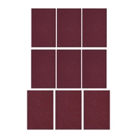 Kit de papier abrasif de 9 feuilles comprenant 3 pièces de papier de verre de grain 320 + 6 pièces de papier de verre de grain de 240 guitare Luthier