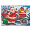Kit de peinture diamant bricolage 5D de Noël 12 * 16 pouces / 30 * 40cm
