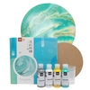 Kit de peinture pour tissu 4 couleurs 60 ml chaque bouteille de peinture textile