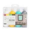 Kit de peinture textile 4 couleurs 100g chaque bouteille de peinture textile
