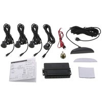 Kit de radar de stationnement automatique à 4 capteurs pour voiture Système d