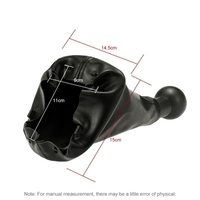 Kit de remplacement en cuir de botte de levier de vitesse de levier de vitesse 5 vitesses pour PEUGEOT 207307406