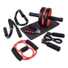 Kit de rouleau de roue exerciseur de ressort roue de presse abdominale barre de poussée genouillère équipement Portable pour exercice à domicile force musculaire Fitness