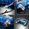 Kit de système de générateur de CO2 bricolage avec pression Guage Safe Vavle Air Flow ajusteur Aquarium poissons accessoires réservoir usine nécessité
