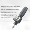 Kit de tournevis dynamométrique numérique 1.2-pouces écran LCD clé dynamométrique réversible stockage de données en Mode pointe avec 10pcs Bits étui de transport pour électriciens